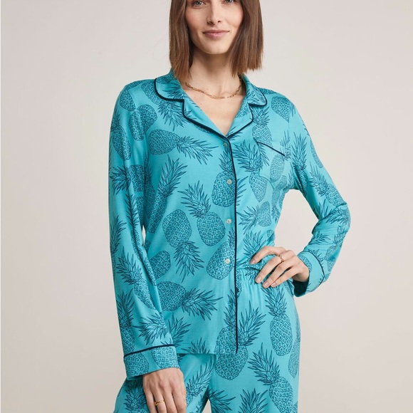 Vineyard Vines Women’s Super-Soft Printed Knit Pajama Set NWT Size M - Picture 2 of 9